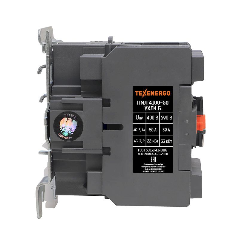 Пускатель магнитный ПМЛ 4100-50   36В 50А 1з+1р УХЛ4 Б Теxenergo