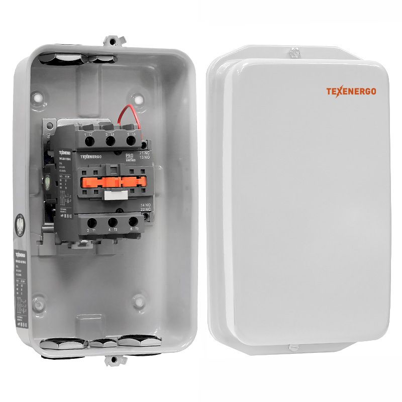 Пускатель магнитный ПМЛ 4110-65 230В 65А 1з+1р У2 Б Теxenergo Пускатель магнитный ПМЛ 4110-65 230В 65А 1з+1р У2 Б Теxenergo