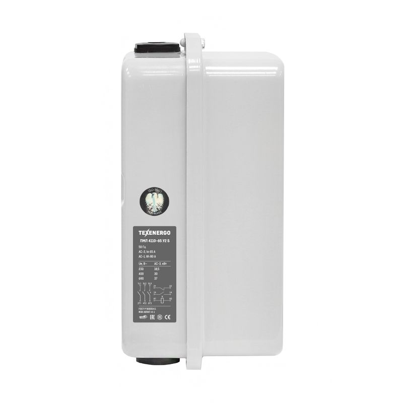 Пускатель магнитный ПМЛ 4110-65  400В  65А  1з+1р  У2 Б   Теxenergo