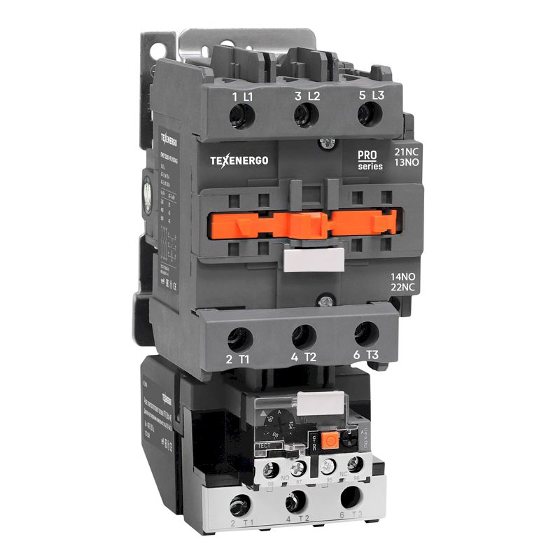 Пускатель магнитный ПМЛ 5200-95  110В  95А  1з+1р  УХЛ4 Б   Теxenergo