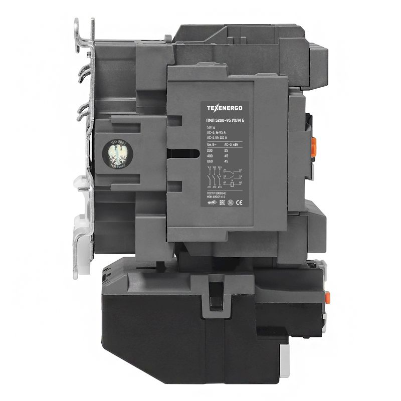 Пускатель магнитный ПМЛ 5200-95  110В  95А  1з+1р  УХЛ4 Б   Теxenergo