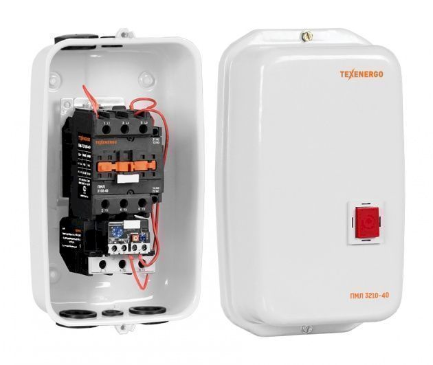 Пускатель магнитный ПМЛ 5210 110В 95А 1з+1р У2 Б РТЛ 2066-М2 (80-104А) Теxenergo Пускатель магнитный ПМЛ 5210 110В 95А 1з+1р У2 Б РТЛ 2066-М2 (80-104А) Теxenergo