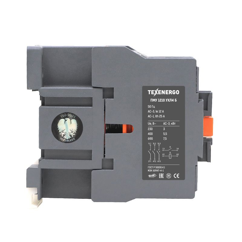Пускатель магнитный ПМУ 1210 12A 110В 1НО+0НЗ Пускатель магнитный ПМУ 1210 12A 110В 1НО+0НЗ