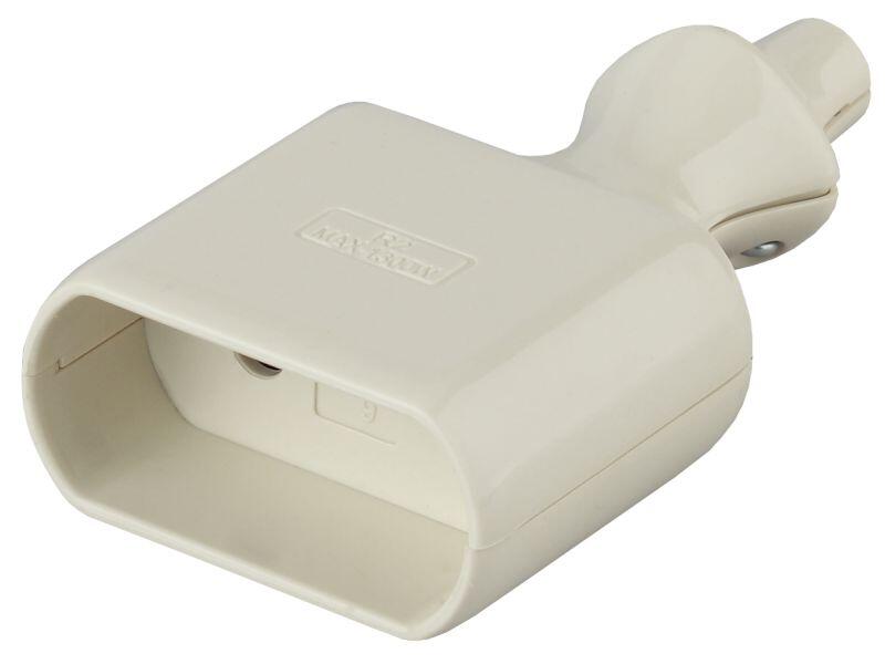 R2  ЭРА Розетка кабельная б/з 6A прямой ввод белая (10/200/6000)