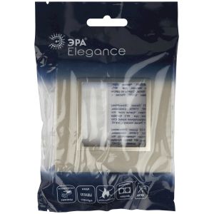 Рамка для розеток и выключателей ЭРА Elegance 14-5011-04 Classic, на 1 пост, шампань
