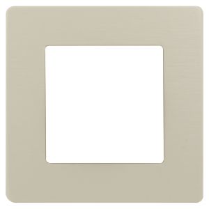 Рамка для розеток и выключателей ЭРА Серия 12 12-5101-02 на 1 пост, Сатин, слоновая кость Рамка для розеток и выключателей ЭРА Серия 12 12-5101-02 на 1 пост, Сатин, слоновая кость