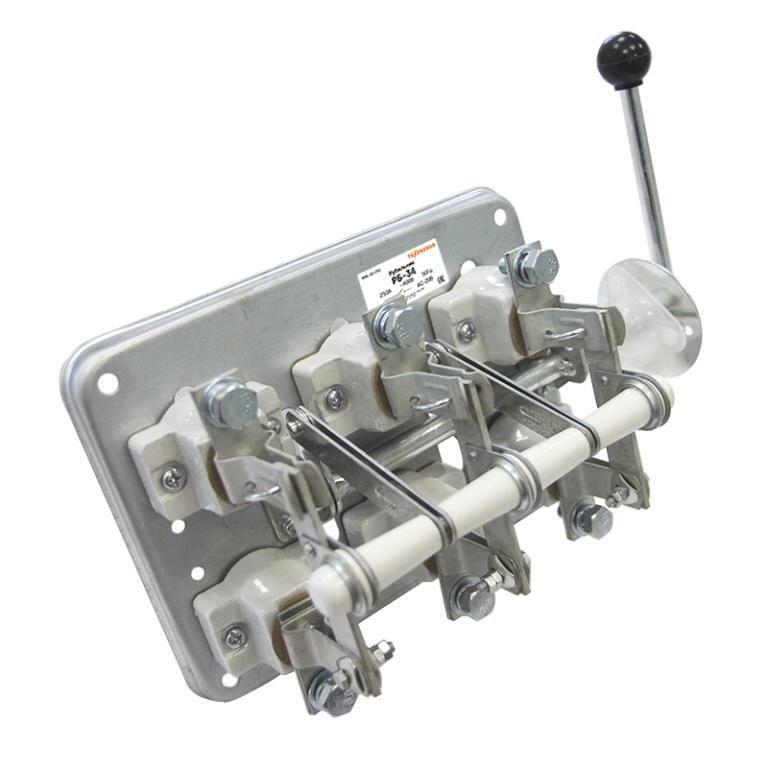 Разъединитель РБ-34  400А* рукоятка справа