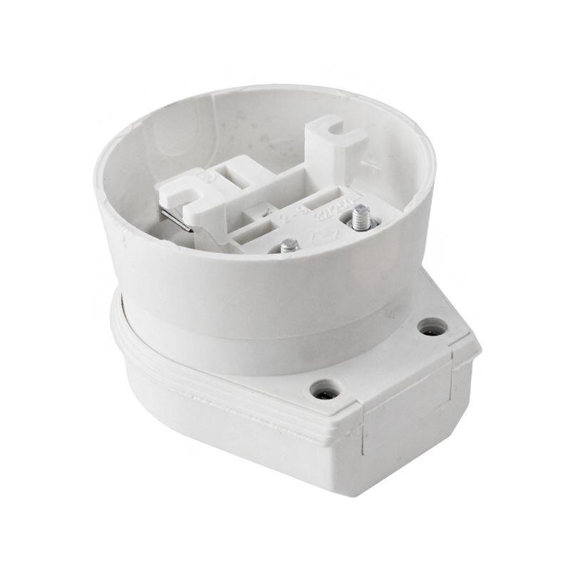 Разъём РВШ 32-002 УХЛ4 32А о/у  белый,  латунные контакты