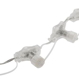 Разветвитель ЭРА ERAPS-PR для уличных гирлянд 10 гнезд 1 м 24 В IP44 Разветвитель ЭРА ERAPS-PR для уличных гирлянд 10 гнезд 1 м 24 В IP44