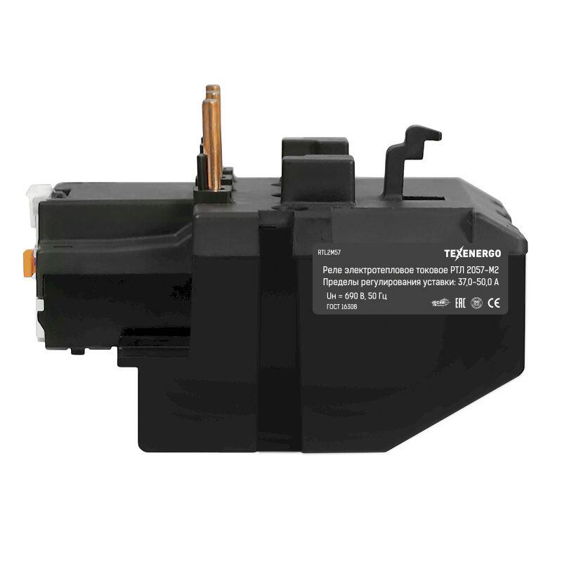 Реле эл. тепловое токовое РТЛ 2057-М2 (37-50А) Реле эл. тепловое токовое РТЛ 2057-М2 (37-50А)