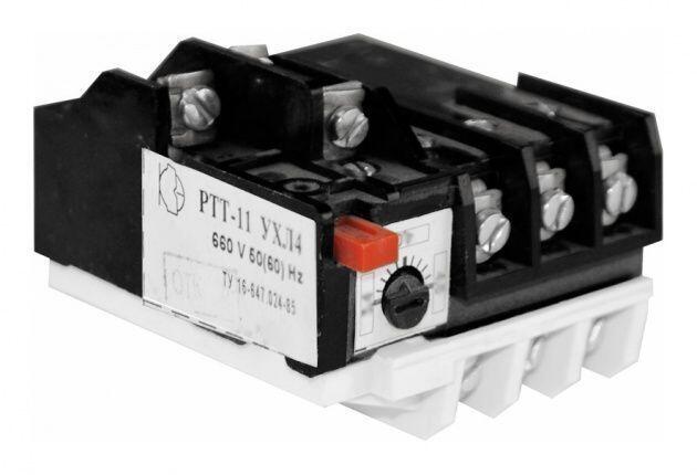 Реле эл. тепловое токовое РТТ 11 2,0 А (с переключающим контактом) Реле эл. тепловое токовое РТТ 11 2,0 А (с переключающим контактом)
