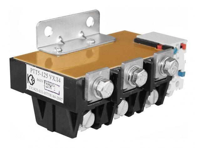 Реле эл. тепловое токовое РТТ 5-125     80 А  (58-80А)      ИУ ПС
