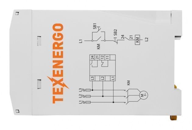 Реле контроля 3-х фазного напряжения ЕЛ 11 МТ 400В Texenergo