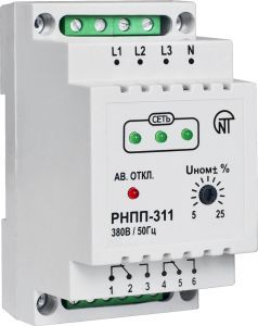 Реле контроля фаз РНПП-311 Реле контроля фаз РНПП-311