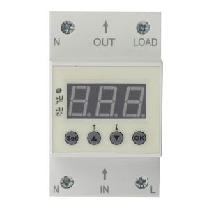 Реле контроля напряжения ЭРА PRO NO-903-41 РКН-1 63А электронный дисплей Реле контроля напряжения ЭРА PRO NO-903-41 РКН-1 63А электронный дисплей