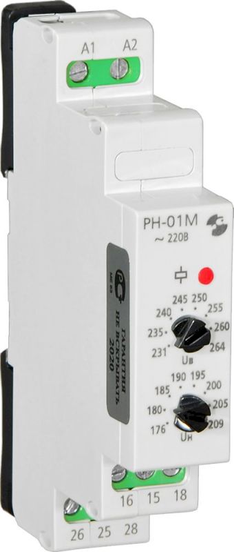 Реле контроля напряжения РН-01М 60В 50ГЦ Реле контроля напряжения Реле контроля напряжения РН-01М 60В 50ГЦ Реле контроля напряжения