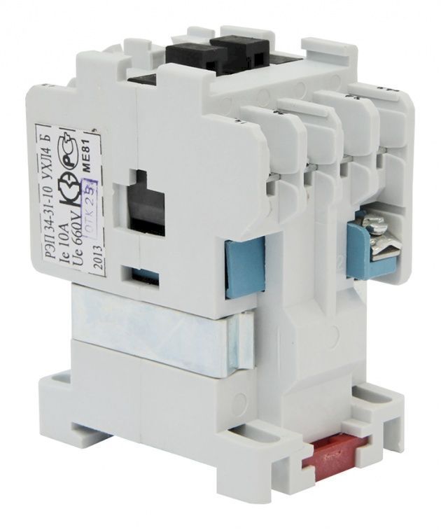 Реле промежуточное электромагнитное РЭП 34-31-10  3з+1р 380В  УХЛ4 Б  КЗЭ