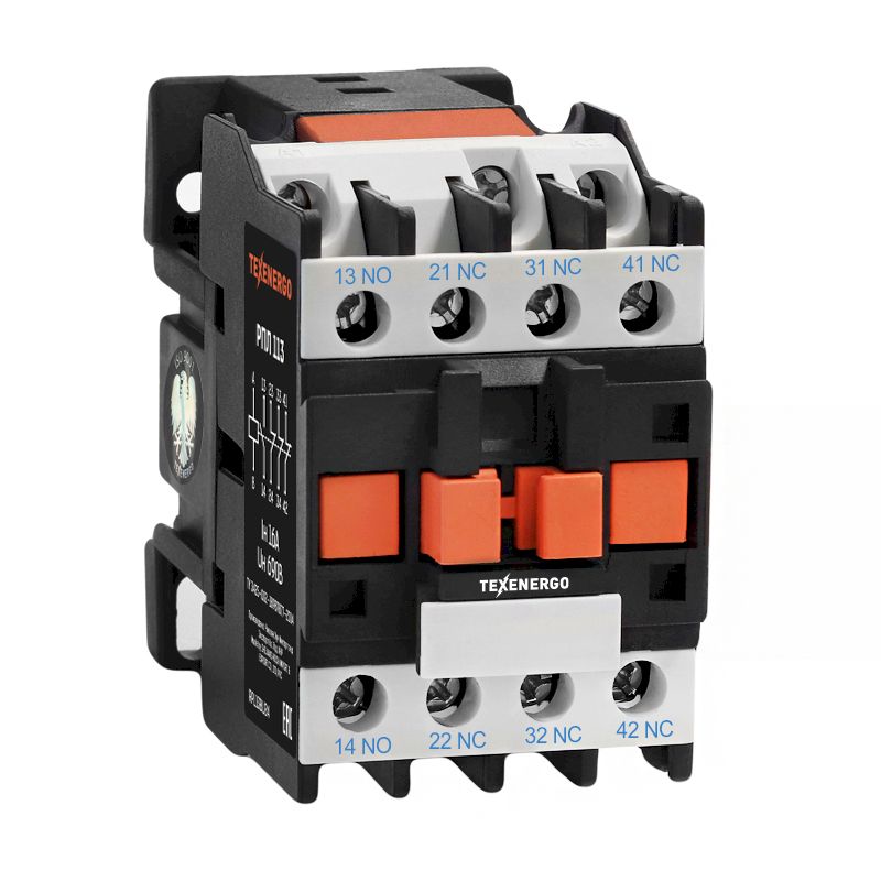 Реле промежуточное РПЛ 113МТ 0*4Б 16А 400В 1HO+3НЗ Texenergo Реле промежуточное РПЛ 113МТ 0*4Б 16А 400В 1HO+3НЗ Texenergo