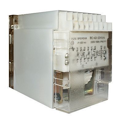 Реле времени трехцепное ВС-43-32 220В50Гц 0,15-9мин. Реле времени трехцепное ВС-43-32 220В50Гц 0,15-9мин.