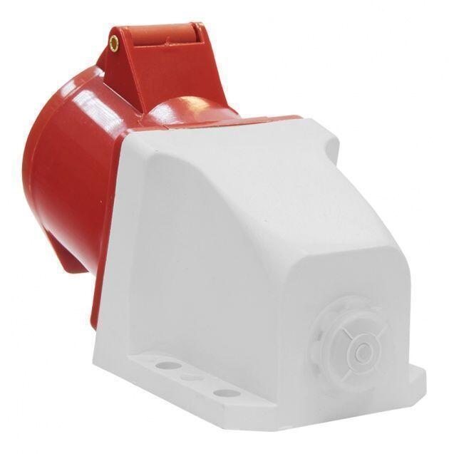 Розетка 125 стац. ОУ 3Р+PE+N  32А  380В   IP44