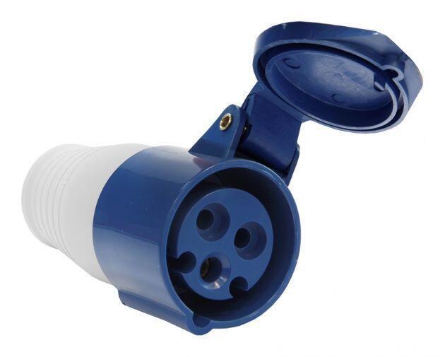 Розетка 213 переносная 2Р+PE 16А 220B IP44 Розетка 213 переносная 2Р+PE 16А 220B IP44