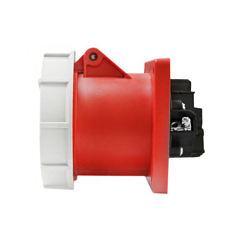 Розетка 3342 стац.  СУ 3P+PE         63А  380В  IP67