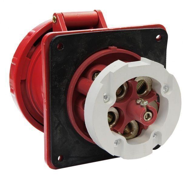 Розетка 345 стац. 3Р+Е+N 125А 380В (без основания)