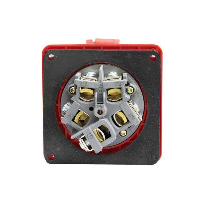 Розетка 3452 стац.  СУ 3P+PE+N   125А  380В  IP67