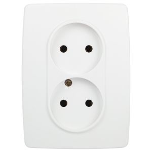 Розетка ЭРА Серия 12 12-2107-01М , 2X2P, 16А-250В, белый матовый Розетка ЭРА Серия 12 12-2107-01М , 2X2P, 16А-250В, белый матовый