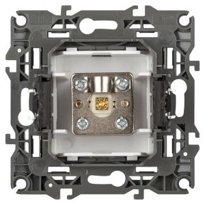 Розетка ЭРА Серия 12 12-3101-01М TV одиночная, белый матовый