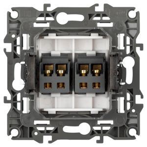 Розетка ЭРА Серия 12 12-3112-01М аудио двойная, белый матовый Розетка ЭРА Серия 12 12-3112-01М аудио двойная, белый матовый