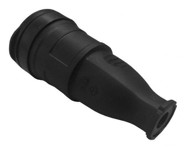 Розетка каучук. перенос. с З/К с защитной крышкой   IP44