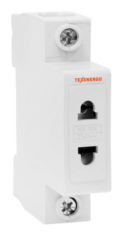 Розетка на DIN-рейку РД-67 TEXENERGO Розетка на DIN-рейку РД-67 TEXENERGO