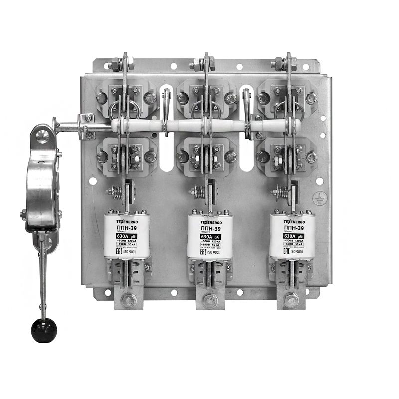 Рубильник РПС   6/1Л  630А  с ППН-39  левая рукоятка