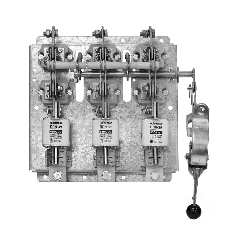 Рубильник РПС 6/1П 630А с ППН-39 правая рукоятка