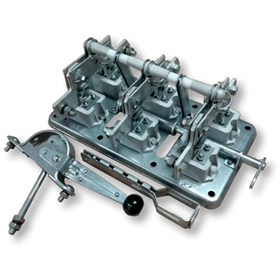 Рубильник РС-6П 630А со смещенным приводом правый