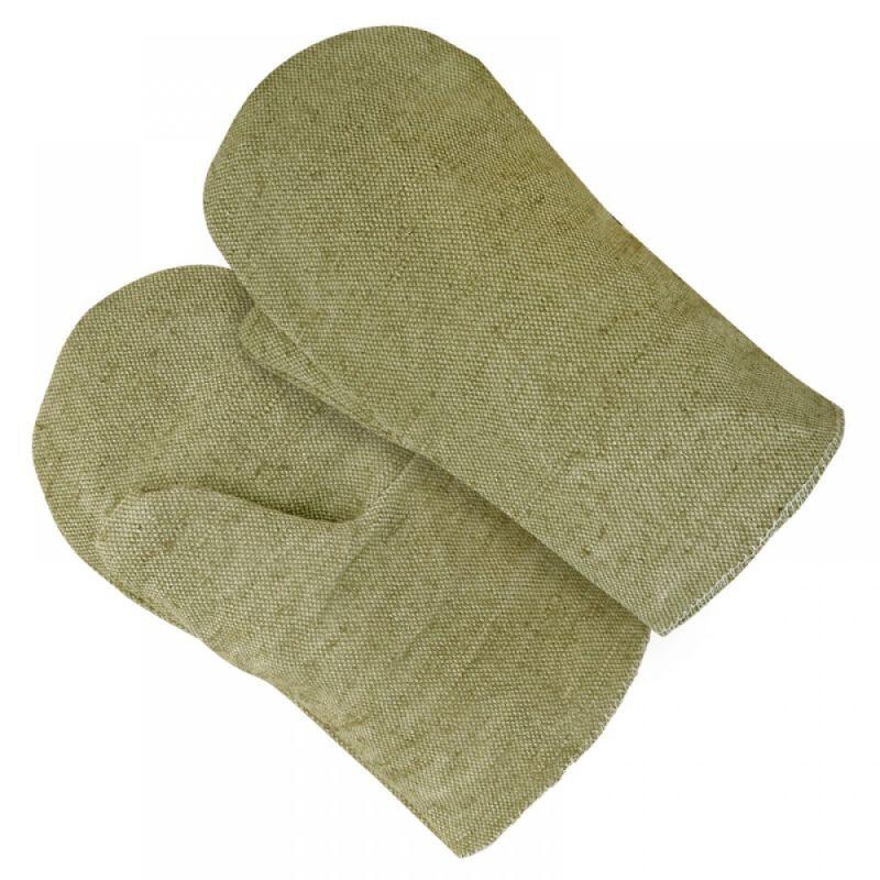 Рукавицы брезентовые с брезентовым наладонником ОП