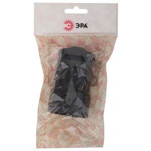 Rx1-B ЭРА Розетка кабельная б/з прямая 10A черная (24/384/4608) Rx1-B ЭРА Розетка кабельная б/з прямая 10A черная (24/384/4608)