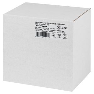 Садово-парковый светильник ЭРА ДБУ 07-8-004 Дели 4 белый 4 гранный IP44 светодиодный 8Вт 3000K Садово-парковый светильник ЭРА ДБУ 07-8-004 Дели 4 белый 4 гранный IP44 светодиодный 8Вт 3000K