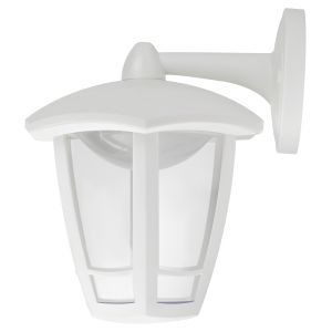 Садово-парковый светильник ЭРА ДБУ 07-8-006 Дели 3 белый 6 гранный настенный IP44 светодиодный 8Вт 3000K Садово-парковый светильник ЭРА ДБУ 07-8-006 Дели 3 белый 6 гранный настенный IP44 светодиодный 8Вт 3000K