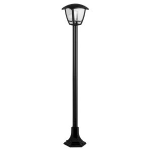Садово-парковый светильник ЭРА ДТУ 07-8-002 Валенсия 4 черный 4 гранный напольный IP44 светодиодный 8Вт 3000K Садово-парковый светильник ЭРА ДТУ 07-8-002 Валенсия 4 черный 4 гранный напольный IP44 светодиодный 8Вт 3000K