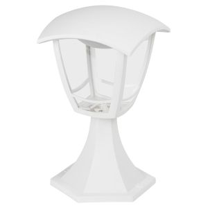 Садово-парковый светильник ЭРА ДТУ 07-8-003 Валенсия 1 белый 6 гранный напольный IP44 светодиодный 8Вт 3000K Садово-парковый светильник ЭРА ДТУ 07-8-003 Валенсия 1 белый 6 гранный напольный IP44 светодиодный 8Вт 3000K