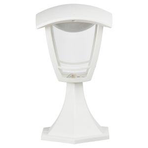 Садово-парковый светильник ЭРА ДТУ 07-8-003 Валенсия 1 белый 6 гранный напольный IP44 светодиодный 8Вт 3000K Садово-парковый светильник ЭРА ДТУ 07-8-003 Валенсия 1 белый 6 гранный напольный IP44 светодиодный 8Вт 3000K