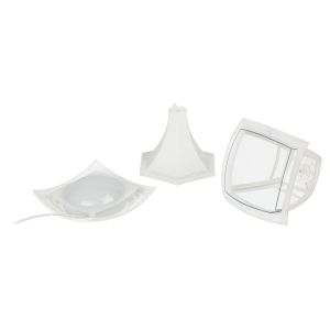 Садово-парковый светильник ЭРА ДТУ 07-8-003 Валенсия 1 белый 6 гранный напольный IP44 светодиодный 8Вт 3000K Садово-парковый светильник ЭРА ДТУ 07-8-003 Валенсия 1 белый 6 гранный напольный IP44 светодиодный 8Вт 3000K