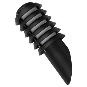 Садово-парковый светильник ЭРА НБУ 01-60-018 Поллар настенный черный IP54 Е27 max60Вт h400мм