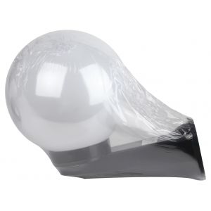 Садово-парковый светильник ЭРА НБУ 01-60-201 шар опаловый настенный IP44 Е27 max60Вт d200mm