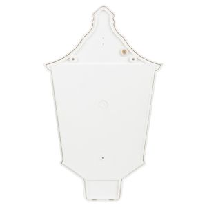 Садово-парковый светильник ЭРА НБУ 06-60-003 Ника 60Вт белый прозрачный