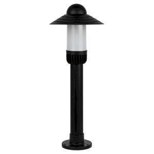 Садово-парковый светильник ЭРА НТУ 01-60-008 Поллар напольный черный IP54 Е27 max60Вт h660мм Садово-парковый светильник ЭРА НТУ 01-60-008 Поллар напольный черный IP54 Е27 max60Вт h660мм