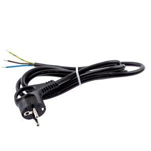 Шнур сетевой с вилкой ЭРА U-3x1-3m-B с заземлением 3м ПВС 3x1мм2 черный Шнур сетевой с вилкой ЭРА U-3x1-3m-B с заземлением 3м ПВС 3x1мм2 черный