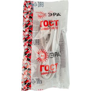 Шнур сетевой с вилкой ЭРА  U-3x1,5-1,5m-W с заземлением 1,5м ПВС 3x1,5мм2 белый